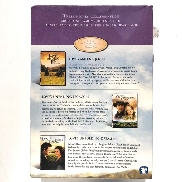 Love Comes Softly Series Volume 2 Factory Sealed 3 DVD Set 024543544982 Oke - Picture 2 of 9